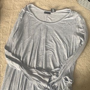 Light blue long sleeve shirt